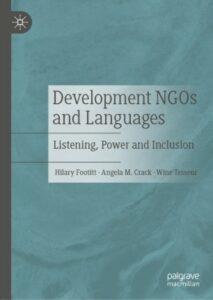 Book cover of the book titled Development NGOs and Languages: Listening, Power and Inclusion